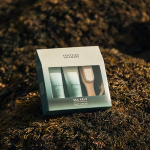 Sea Kelp Foot Care Set (2x 75ml Tubes, 1x Wooden Handled Pumice)