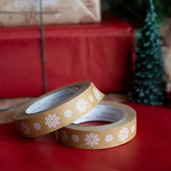 Snowflake 24mm wide paper tape