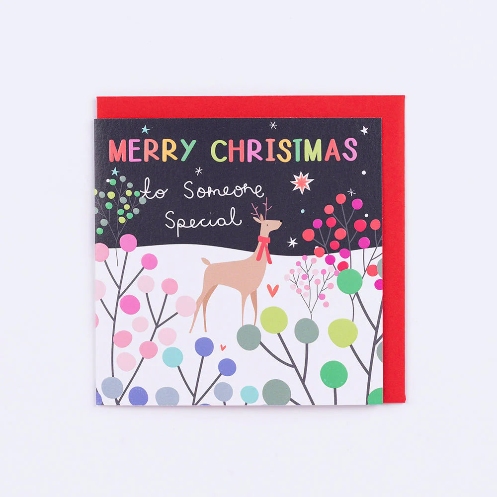 Someone Special Reindeer Christmas card