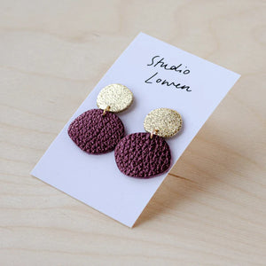 Bili Pop Earrings Berry