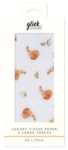 TISSUE RESPLENDENT ROBINS