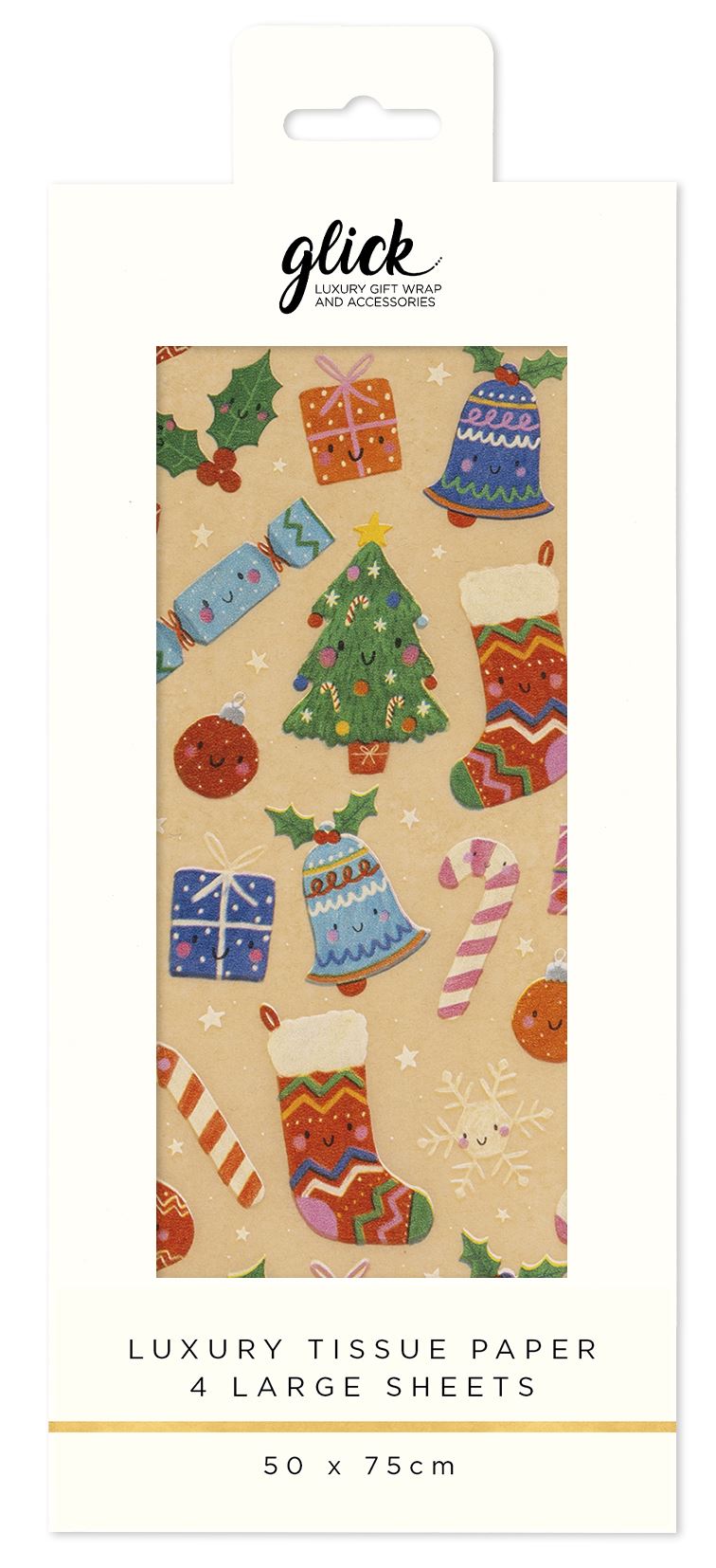TISSUE KRAFT WHIMSICAL