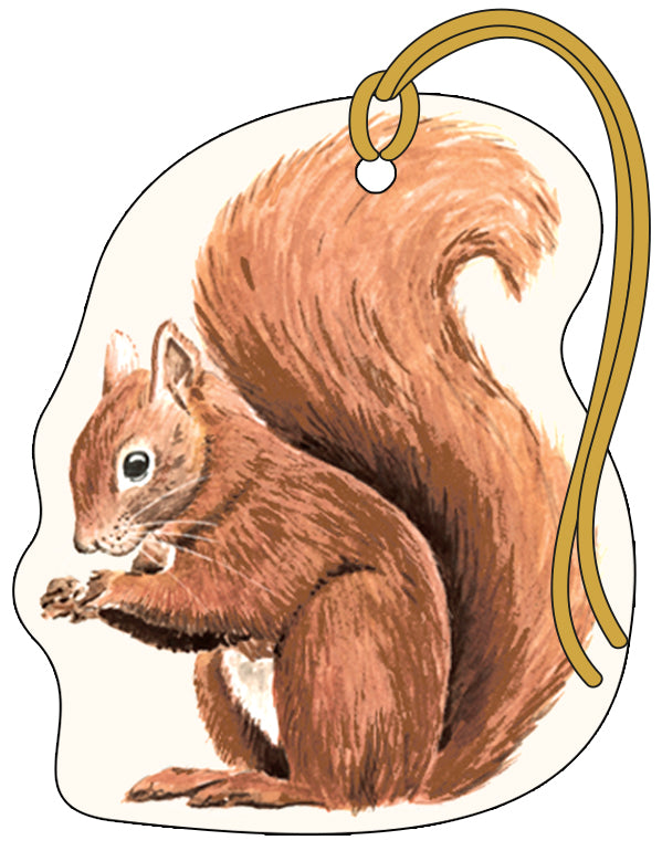 Squirrel gift tags