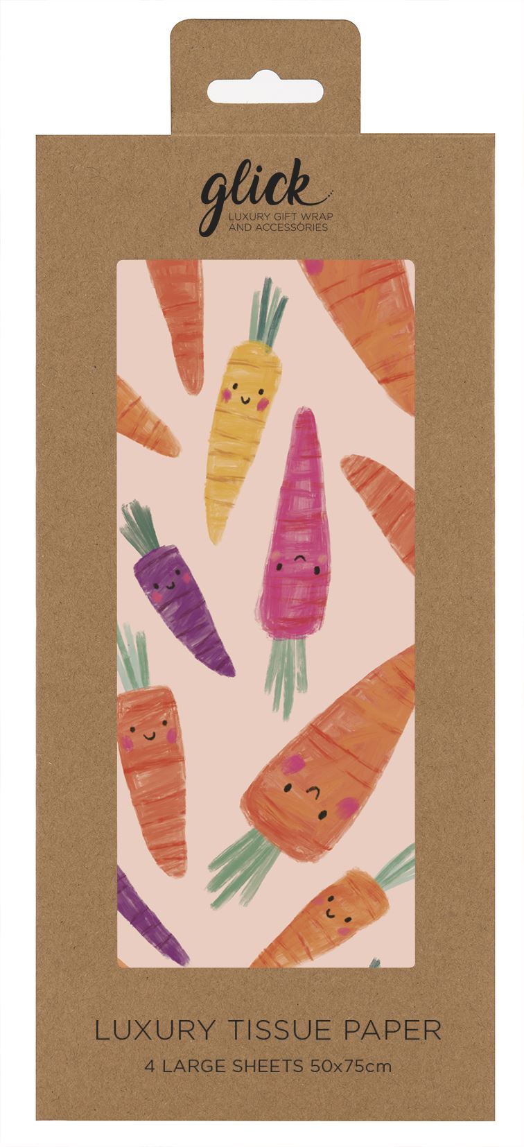 Tissue Paper - Cheeky Carrots