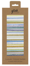 Load image into Gallery viewer, Tissue Paper - Blue Stripe
