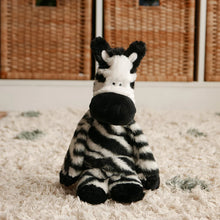 Load image into Gallery viewer, Zara the Zebra cuddly toy
