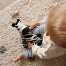 Load image into Gallery viewer, Zara the Zebra cuddly toy
