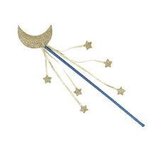 Load image into Gallery viewer, Moon and Stars Glitter Wand
