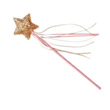 Load image into Gallery viewer, Glitter Star Wand Pink
