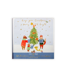 Load image into Gallery viewer, Cosy Christmas wallet - pack of 10 cards
