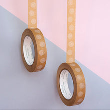 Load image into Gallery viewer, White Flower 24mm wide paper tape
