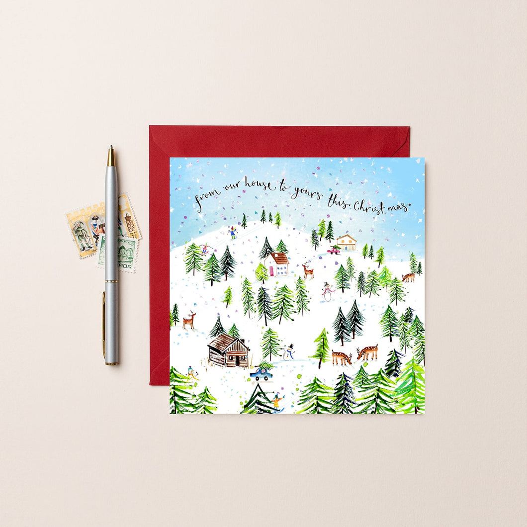 From our house to yours Christmas card