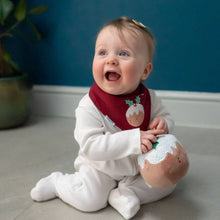 Load image into Gallery viewer, Pudding Christmas Bib
