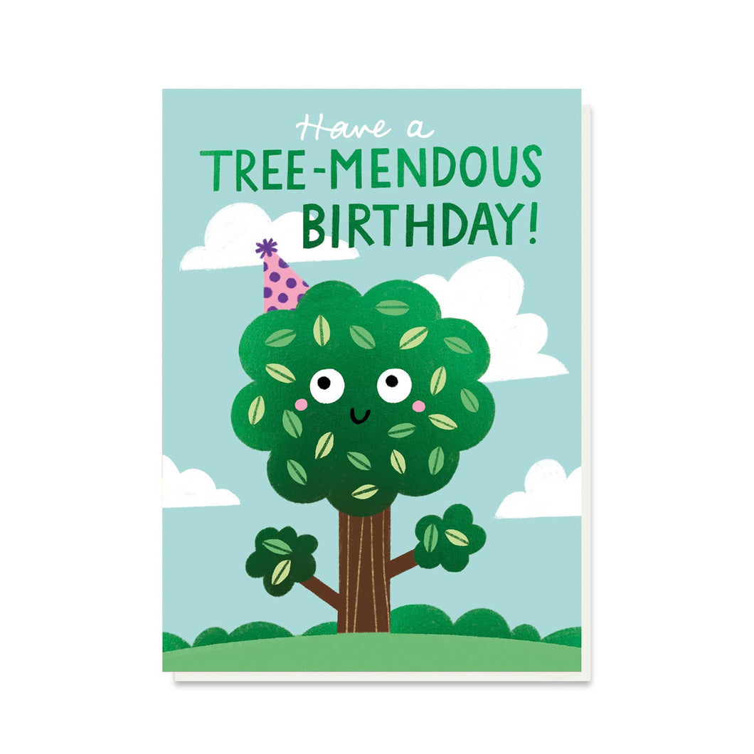 Tree-mendous Birthday Card