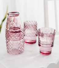 Load image into Gallery viewer, Fish Stacking Drinking Glass - Set of 4 Pink
