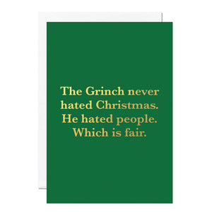 The Grinch Christmas Card