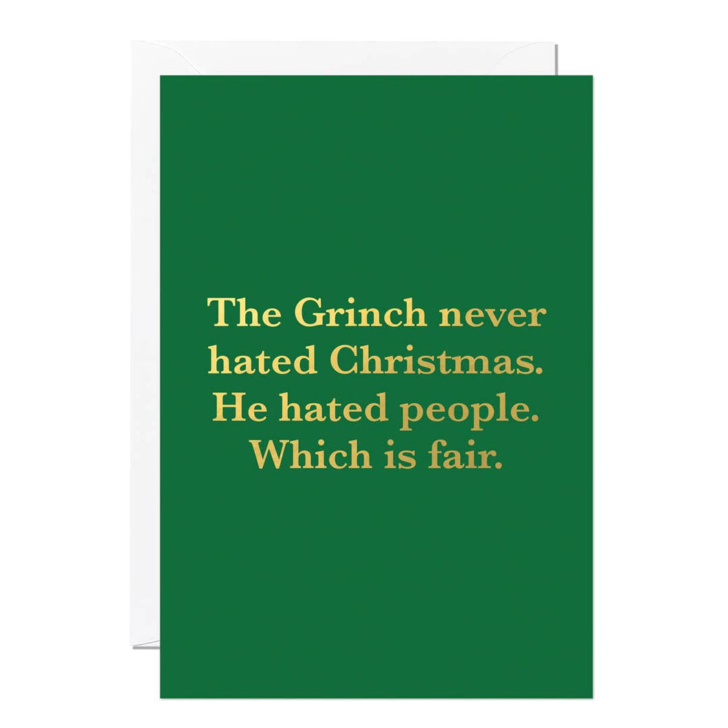 The Grinch Christmas Card