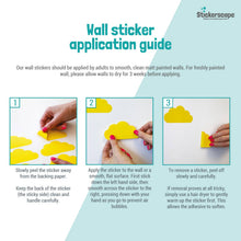 Load image into Gallery viewer, Fun Animals Wall Sticker Pack
