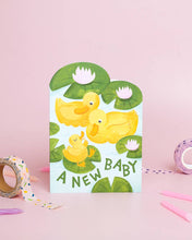 Load image into Gallery viewer, Duckling Baby | Greeting Card | New Baby Card
