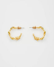 Load image into Gallery viewer, Wildflower Garden Hoop Earrings
