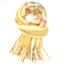 Load image into Gallery viewer, Golden Hour - Tartan Winter Scarf
