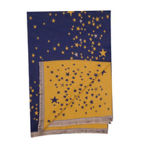 Load image into Gallery viewer, Starry Night scarf in navy
