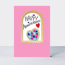 Load image into Gallery viewer, Peep - Happy Anniversary Card/Heart

