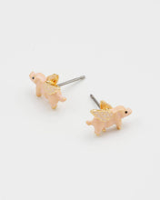Load image into Gallery viewer, Flying Pig Stud Earrings
