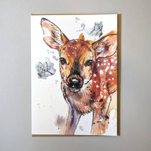 Load image into Gallery viewer, Gentle Soul' Fawn Card

