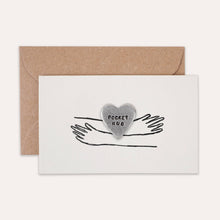 Load image into Gallery viewer, 'Pocket Hug' Tiny Token Card
