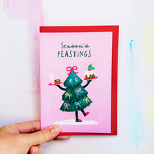 Load image into Gallery viewer, Cute Tree Christmas Card
