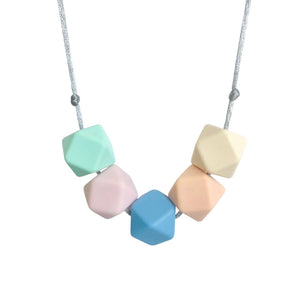 Teething Necklace - Summer Pastels