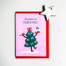Load image into Gallery viewer, Cute Tree Christmas Card

