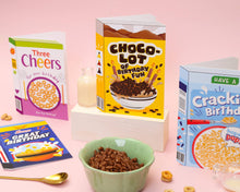 Load image into Gallery viewer, Great Birthday Card | 90s Frosted Cereal Box Pop Art Style
