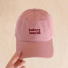 Load image into Gallery viewer, Bakery Tourist - Cotton Baseball Cap - Dusty Rose
