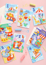 Load image into Gallery viewer, 1st Birthday Helter Skelter Card
