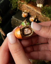 Load image into Gallery viewer, Hedgehog &amp; Pumpkin Locket
