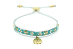 Desire Turquoise Beaded Friendship Bracelet