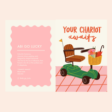 Load image into Gallery viewer, CHARIOT AWAITS - FUNNY BIRTHDAY CARD
