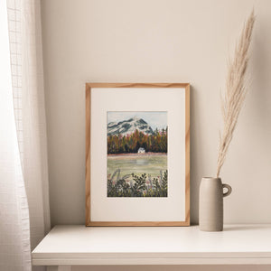 A4 Scotland Art Print - Loch Lomond, Argyll and Bute