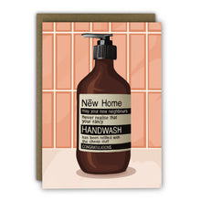Load image into Gallery viewer, Funny New Home Card - A6 - Fancy Hand Wash Card for Fancy Friend: Naked
