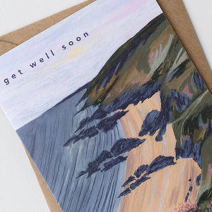 Get Well Soon Beach Card