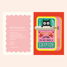 Load image into Gallery viewer, CATFISH - FUNNY VALENTINE'S DAY CARD
