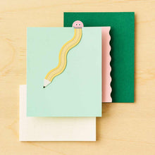 Load image into Gallery viewer, Bookmark - Yellow Pencil Page Marker
