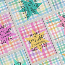 Load image into Gallery viewer, Happy Birthday to a Wonderful Daughter Card
