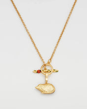 Load image into Gallery viewer, Ladybird and Hedgehog Toggle Necklace
