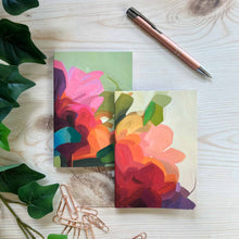 Load image into Gallery viewer, Yellow &amp; Green A6 notebooks | Pack of 2 notebooks

