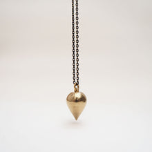 Load image into Gallery viewer, Consta - majestic brass teardrop necklace
