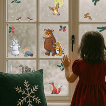 Load image into Gallery viewer, The Gruffalo's Child Christmas Window Stickers
