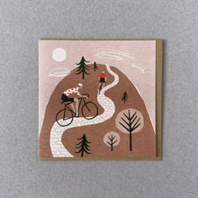 Load image into Gallery viewer, Cycling Climb Greetings Card
